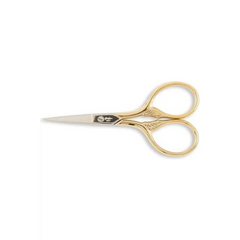 Gingher Gold-Handled Lion's Tail Embroidery Scissors - 3 1/2"