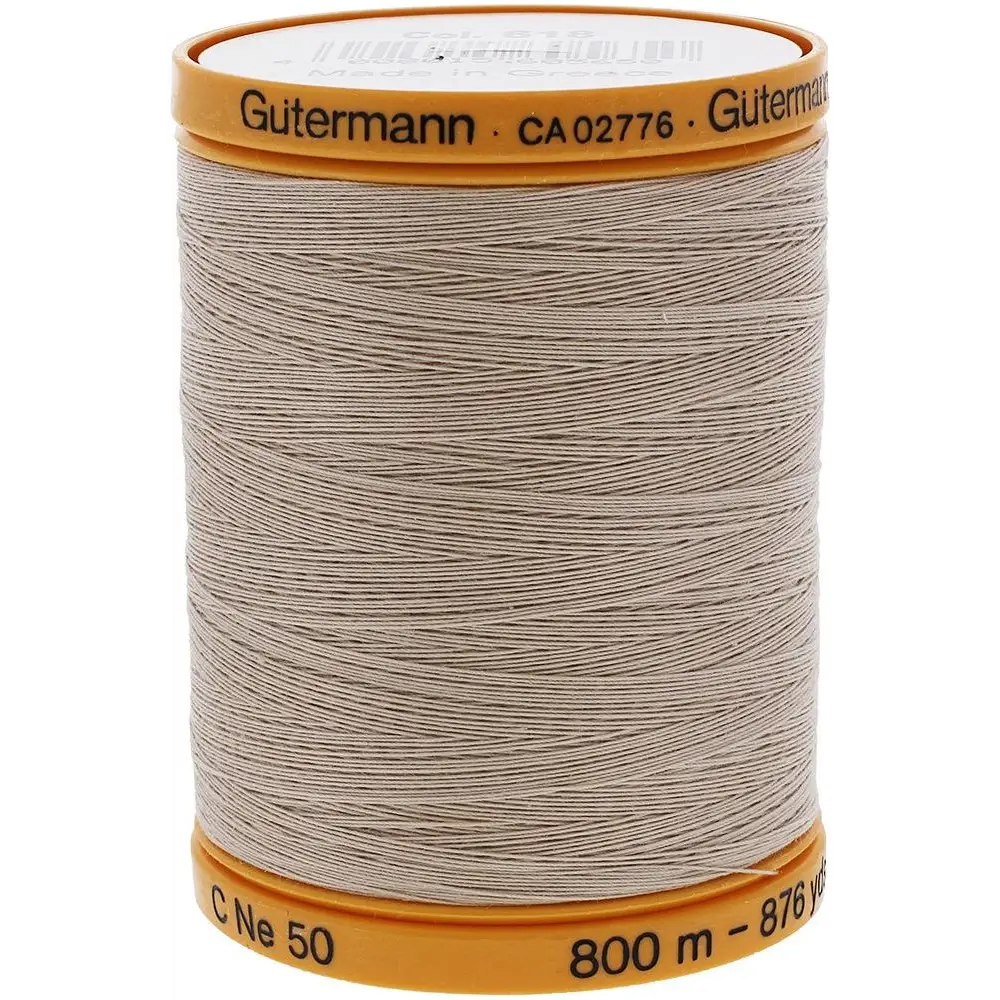 Gutermann Natural Cotton Thread (876 yds) - All About Sewing 