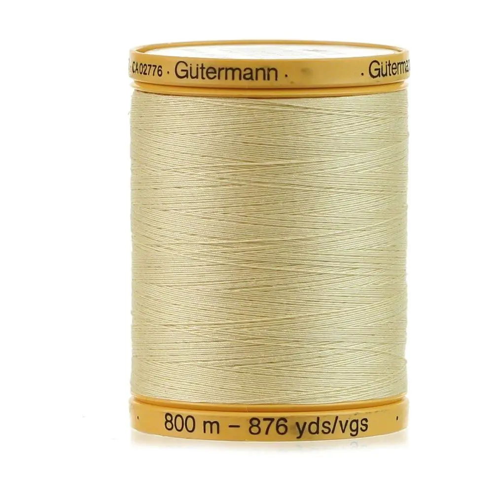 Gutermann Natural Cotton Thread (876 yds) - All About Sewing 