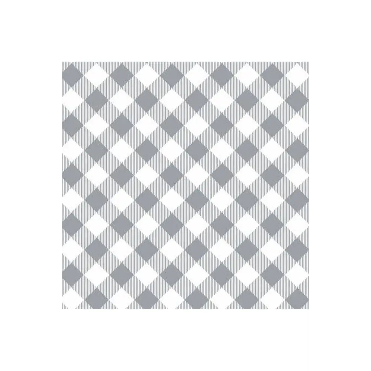 Gray/White Bias Buffalo Check