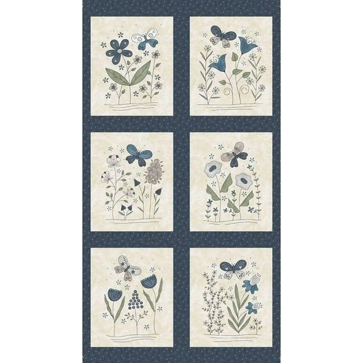 Butterflies & Blooms, Butterfly Blocks - 3152-77