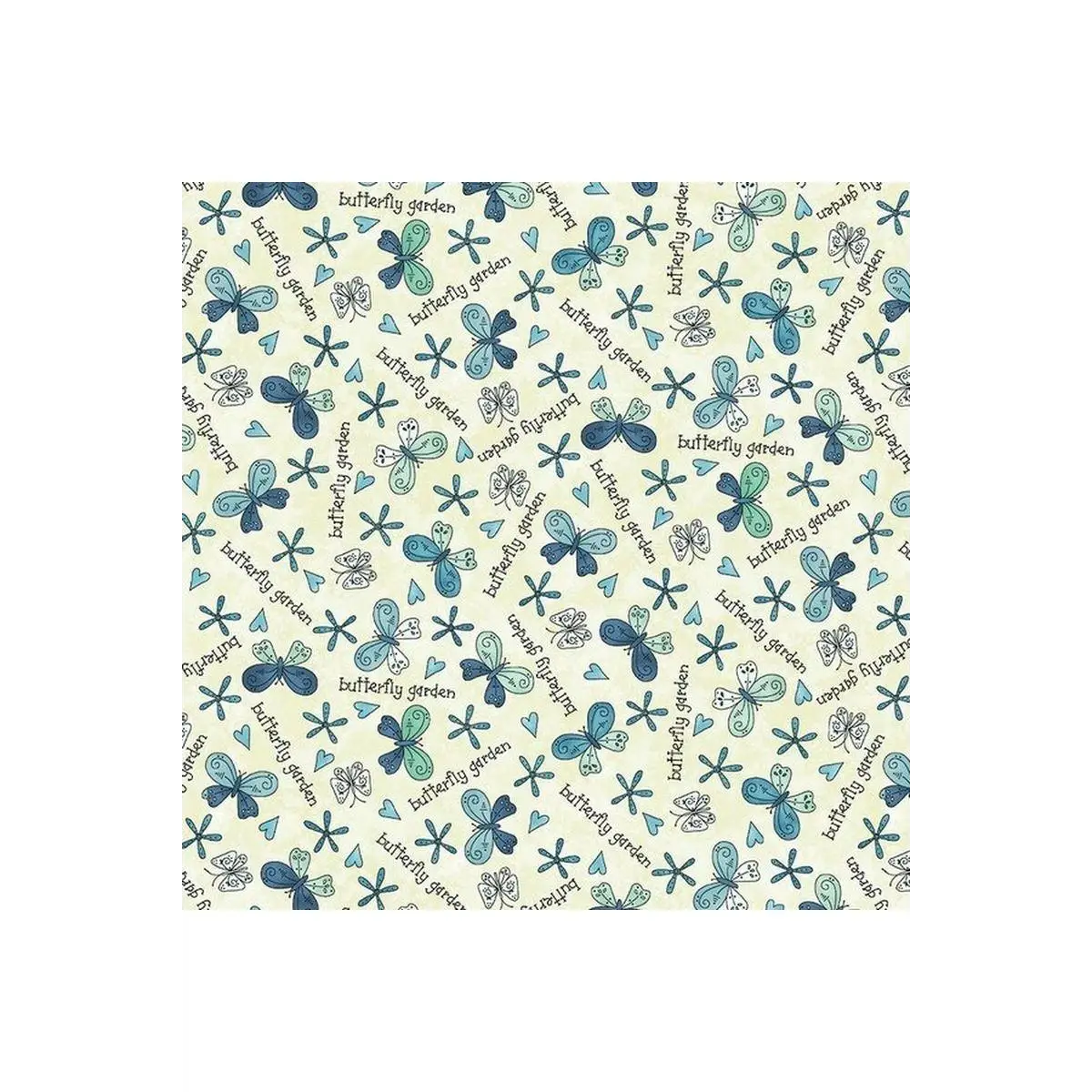 Butterflies & Blooms, Butterfly and Words - 3149