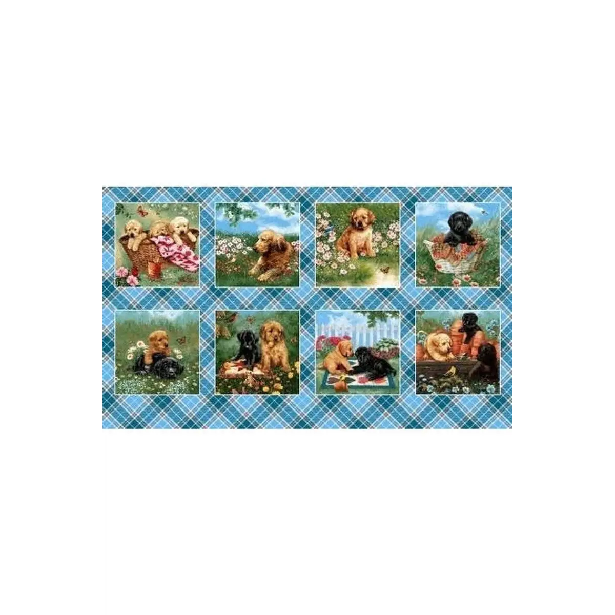 Cyan Continuous Blocks