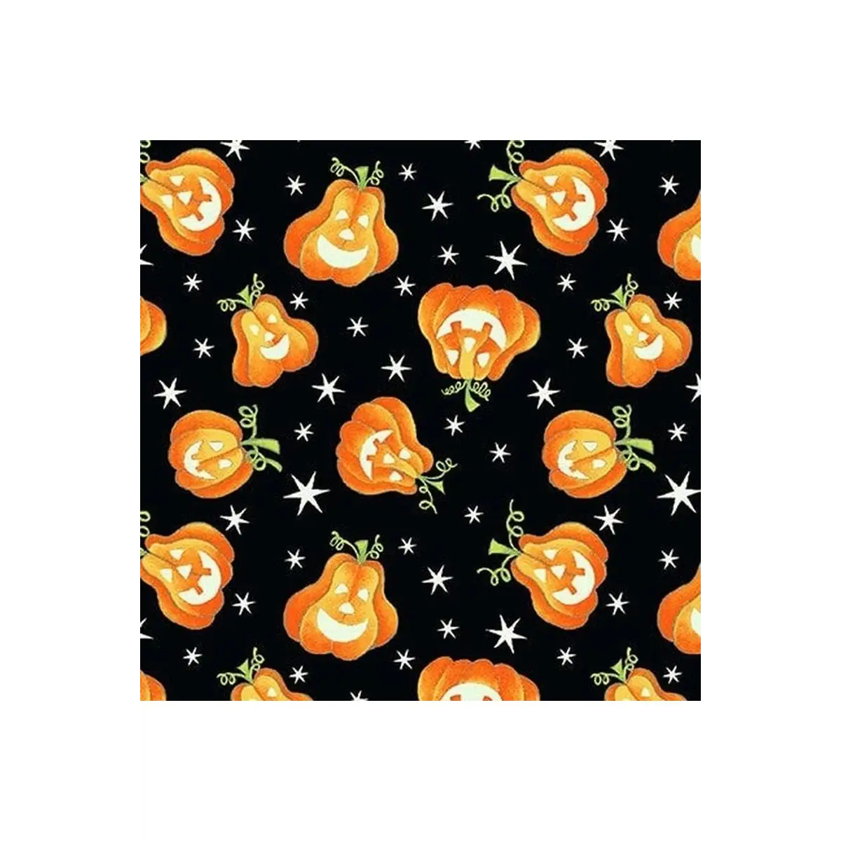 Glow Ghosts Tossed Pumpkins