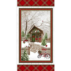 Holiday Happy Place She Shed Panel - 299P-86