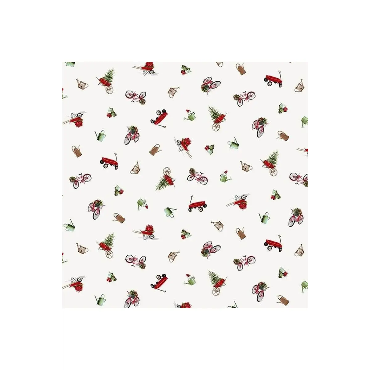 Holiday Happy Place Small Motif Allover - 297-86