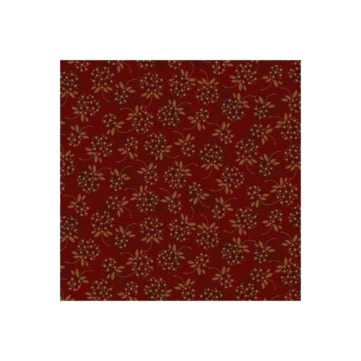 Fabric, Idaho Prairie Star 1904-88 Red