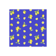 Blue Small Tossed Lemons Just Lemons