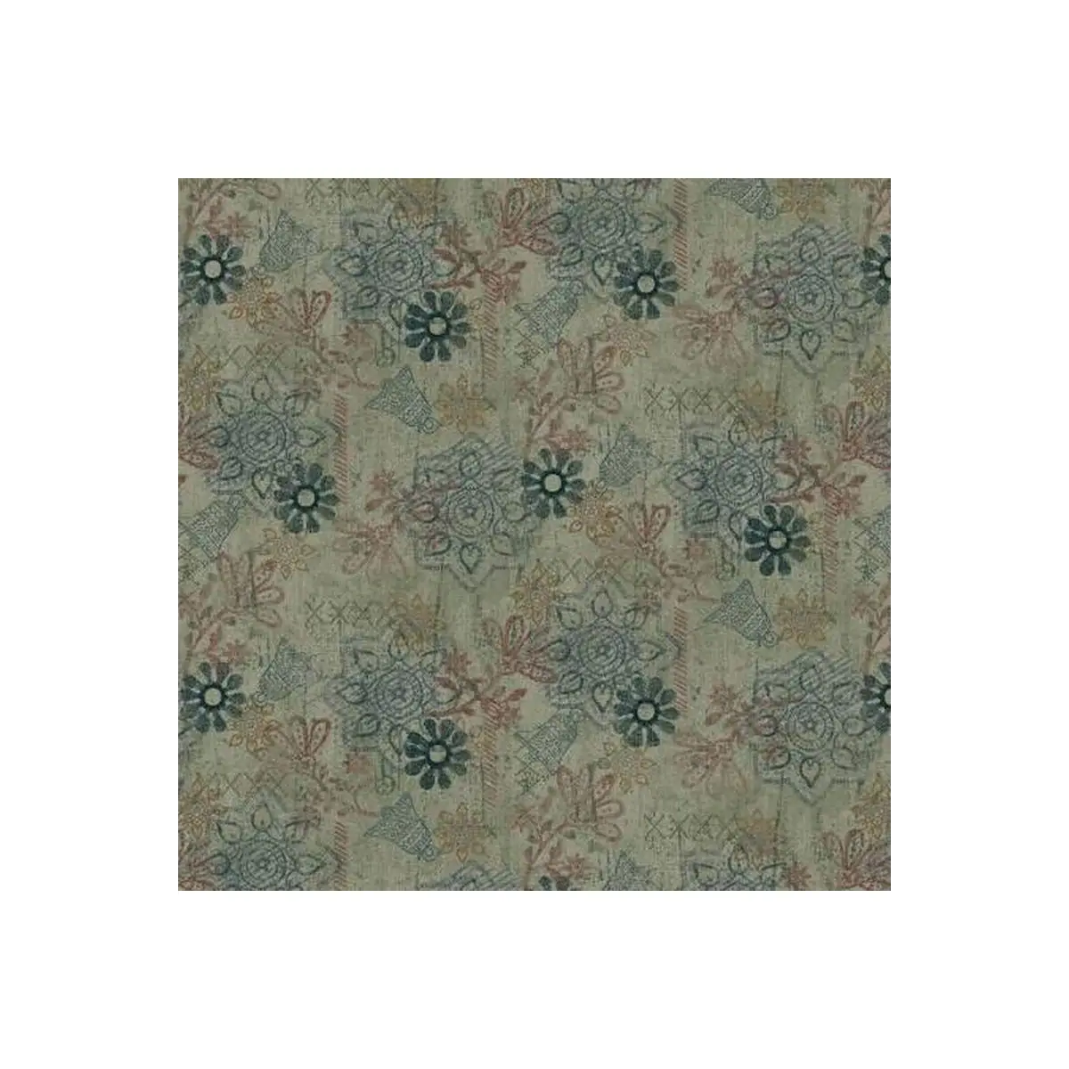 Light Teal Mixed Media Multi