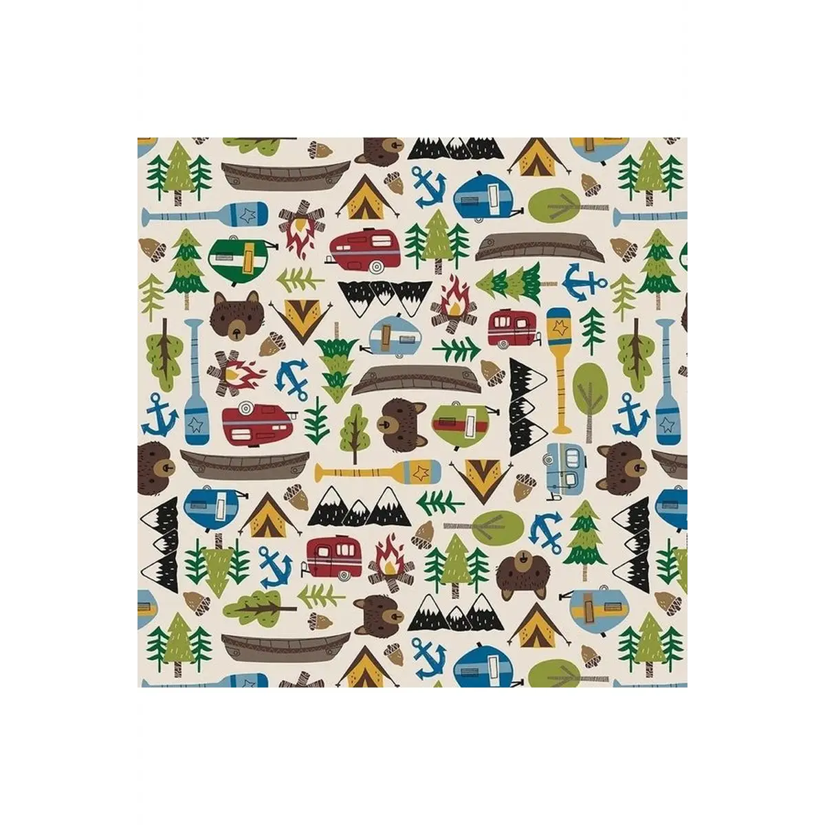 Loving Camp Life Motif - 177-40