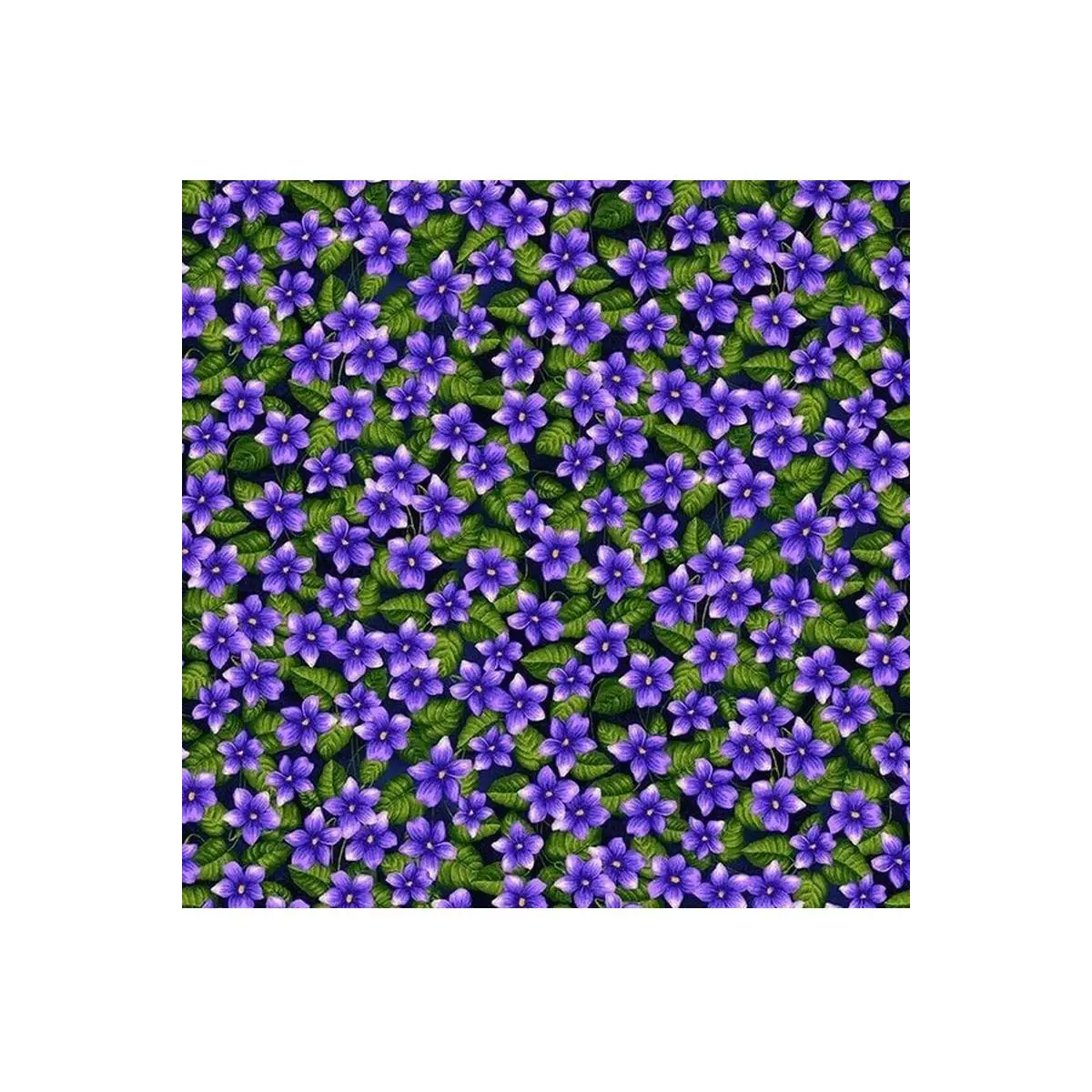 Nature's Affair, Violets Allover - 3159-77