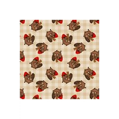 Timber Gnomies Tossed Beavers Beige 9267