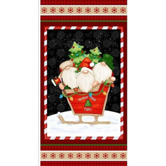 Timber Gnomies Tree Farm Quilt Pannel - 313P-89