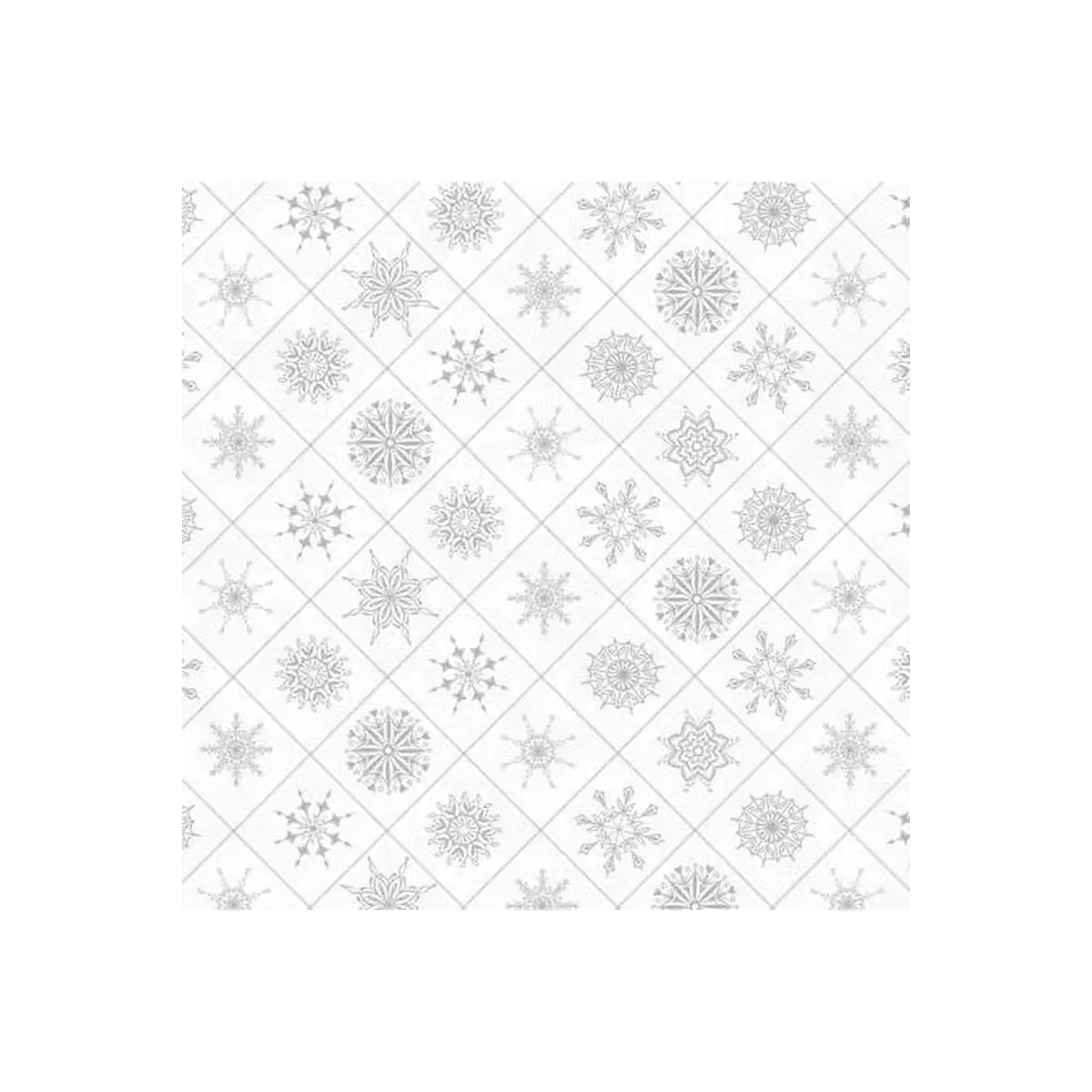 White Snowflakes in Boxes