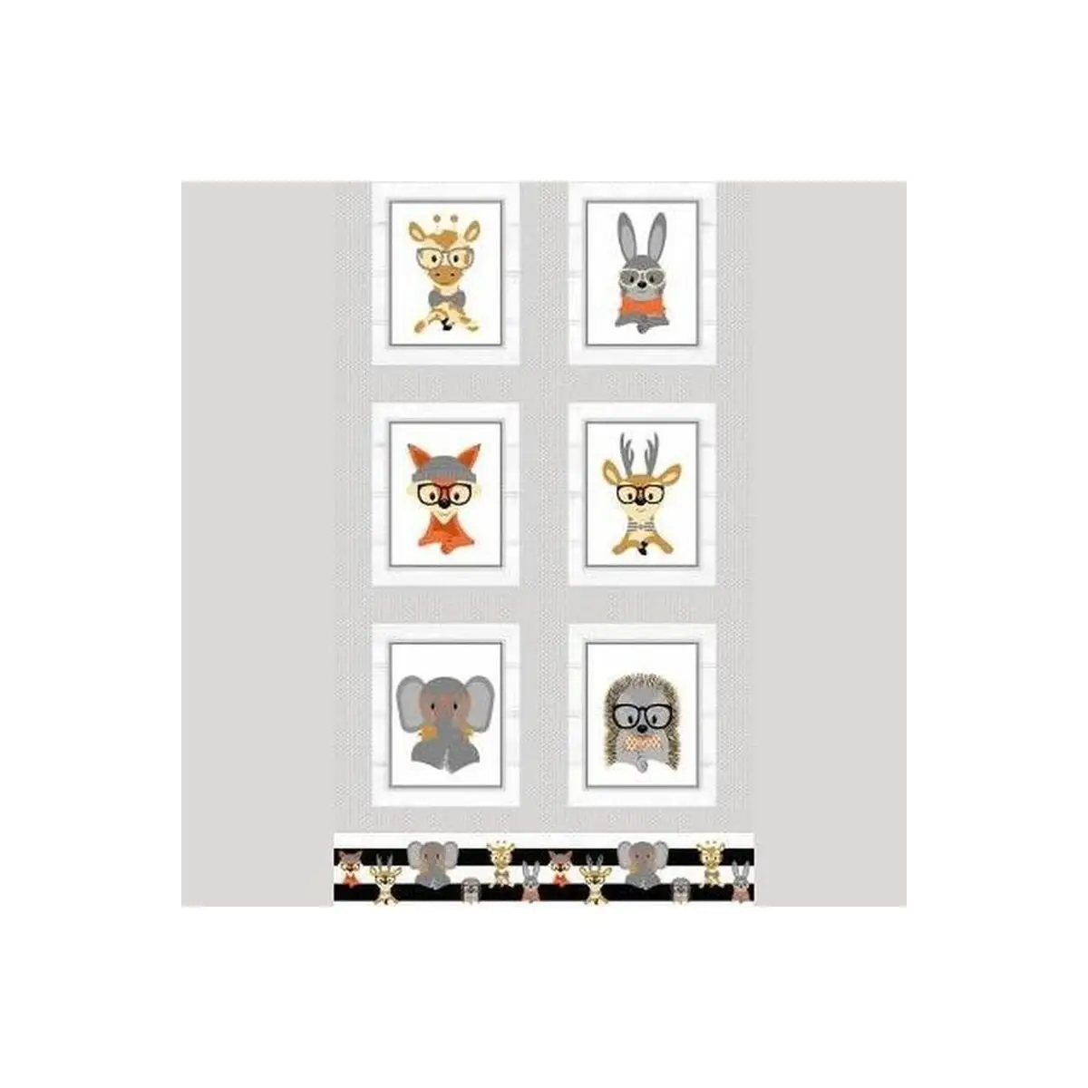 Wild & Free Large Blocks Panel