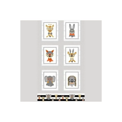 Wild & Free Large Blocks Panel