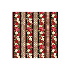 Winter Garden Border Stripe -2832-99