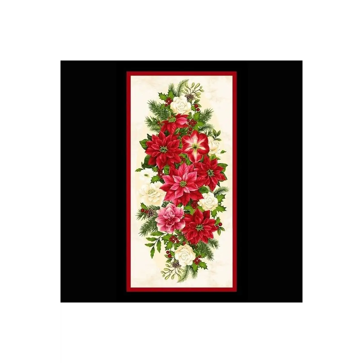 Winter Garden Centerpiece Panel - 2834P-33