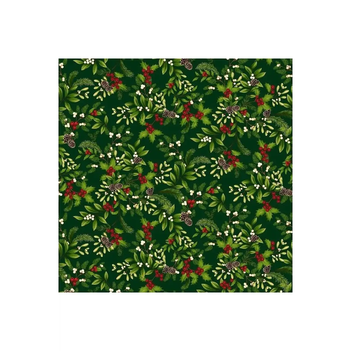 Winter Garden Holly & Mistletoe - 2829-33 2829-66