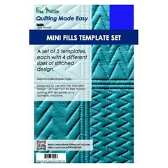 High Shank Mini Fills Template Set 5pc
