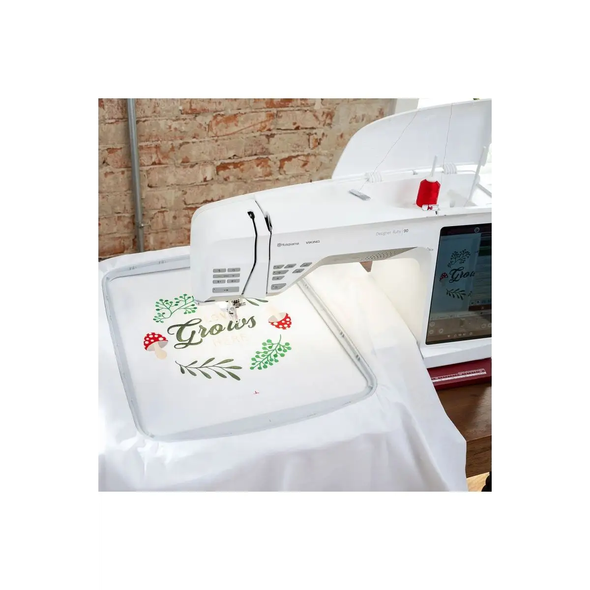 HUSQVARNA® VIKING® DESIGNER RUBY 90 Sewing & Embroidery Machine