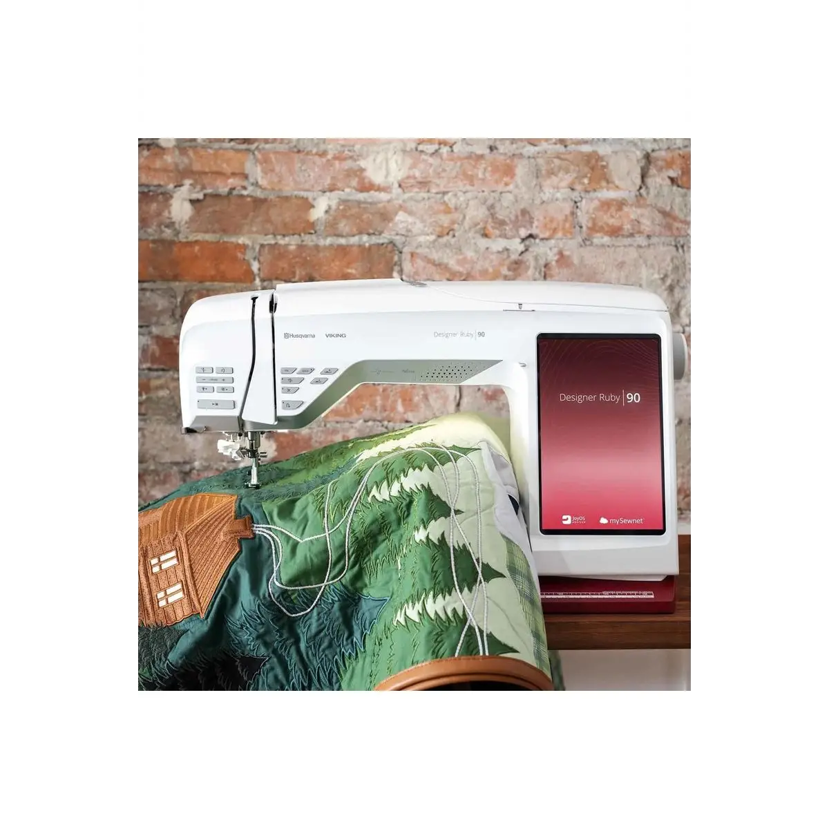HUSQVARNA® VIKING® DESIGNER RUBY 90 Sewing & Embroidery Machine