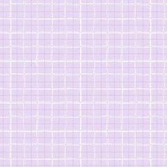 Daisy&Lilly-Windowpane Plaid, Light Purple (Sold By 1/2 Meter)