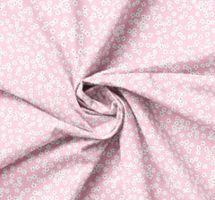 Daisy&Lilly-Floral Clusters,Light Pink (Sold By 1/2 Meter)