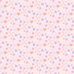 Daisy&Lilly-Star Doodles,Light Pink (Sold By 1/2 Meter)