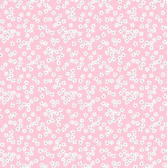 Daisy&Lilly-Floral Clusters,Light Pink (Sold By 1/2 Meter)