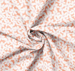 Daisy&Lilly-Daisies,Coral (Sold By 1/2 Meter)