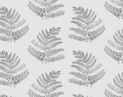 Dear Stella Fabrics, Autumn Journal Collection - Glacier Ferns* (Sold By 1/2 Meter)