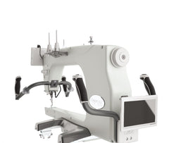 Q'nique 21X Elite sewing machine on a white background