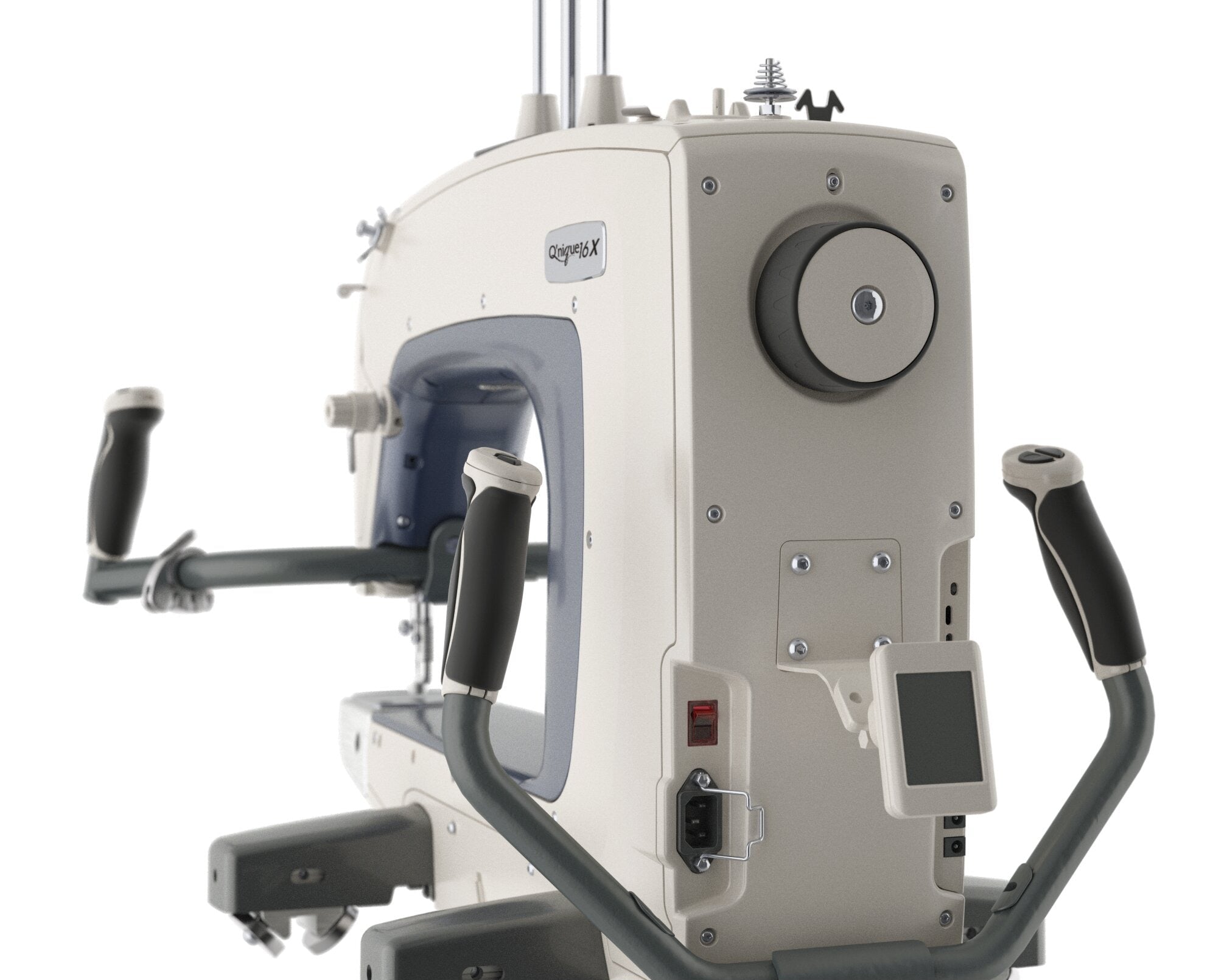 Q"Nique sewing machine model 16X on a white background