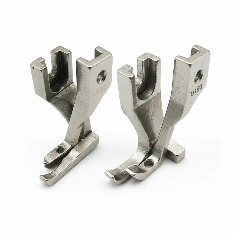 Two metal tools with U193 marking on a white background