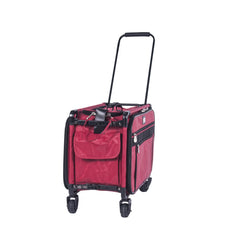 Tutto Sewing Machine Case On Wheels Large 22in Red