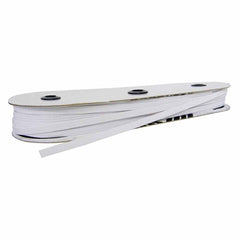 UNIQUE Braided Elastic 6mm x 60m - White