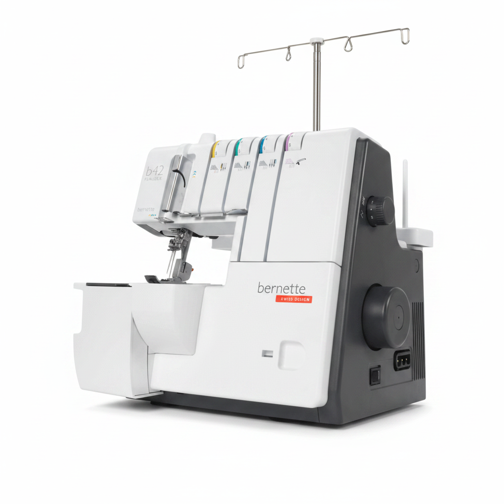 Bernette sewing machine on a white background
