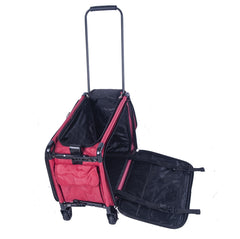 Tutto Sewing Machine Case On Wheels Large 22in Red
