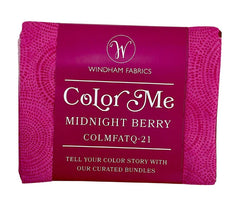 Color Me Midnight Berry Fat Quarter Bundle/Windham Fabrics