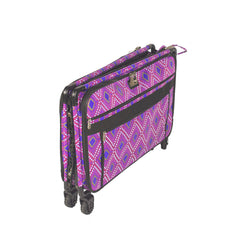 Tutto Sewing Machine Case On Wheels 2X Large 28in Pink Diamond