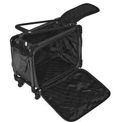Tutto Sewing Machine Case On Wheels Small 17in Black