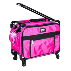 TuttoSewing Machine Case On Wheels Small 17in Pink