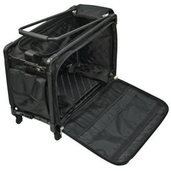 Tutto Sewing Machine Case On Wheels Medium 20in Black