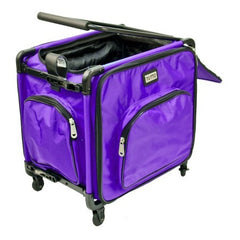 Tutto Serger Machine Case On Wheels 20in Purple