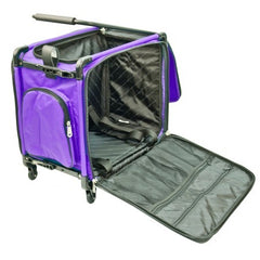 Tutto Serger Machine Case On Wheels 20in Purple