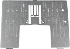 Zigzag Needle Plate with Inch Markings, PFAFF #412964309