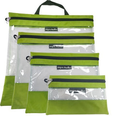 Tutto Clear Organizing Bag Lime
