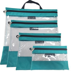 Tutto Clear Organizing Bag Turquoise