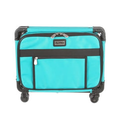 Tutto Sewing Machine Case On Wheels Small 17in Turquoise